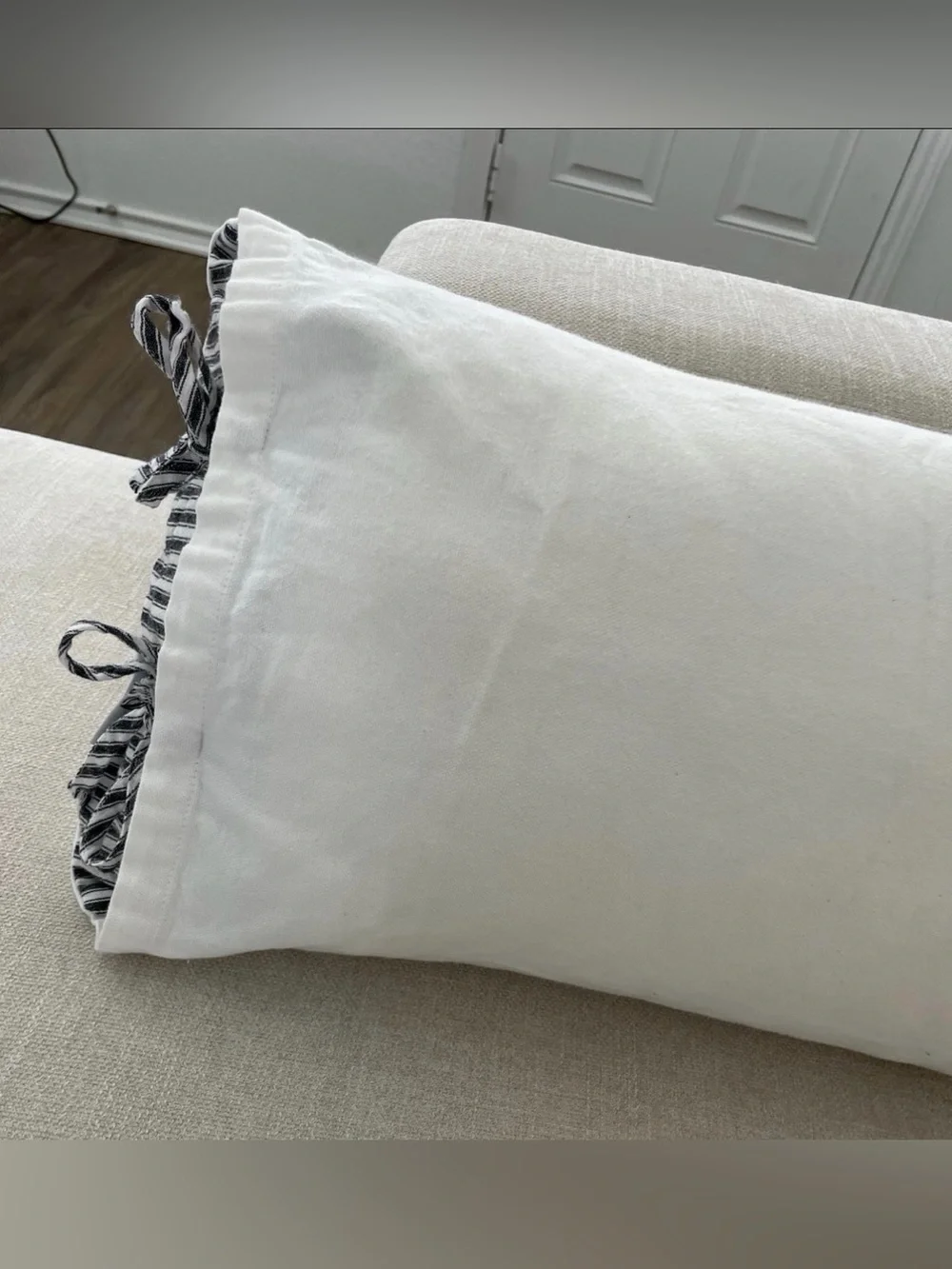 Morning pumpkin pillow by Rae Dunn